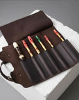 Tin Whistle Case — Premium Personalized Handmade Leather | Pikore
