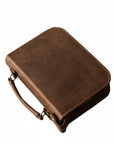 Zippered Bible Cover — Premium Personalized Handmade Leather Covers | Pikore