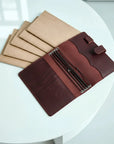 Leather Journal Cover Refillable With Elastic Band