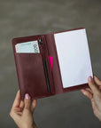 Leather Checkbook Cover