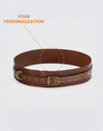 Leather Waist Belt — Premium Personalized Handmade Leather belt | Pikore