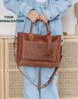 Tote Bag With Trolley Sleeve