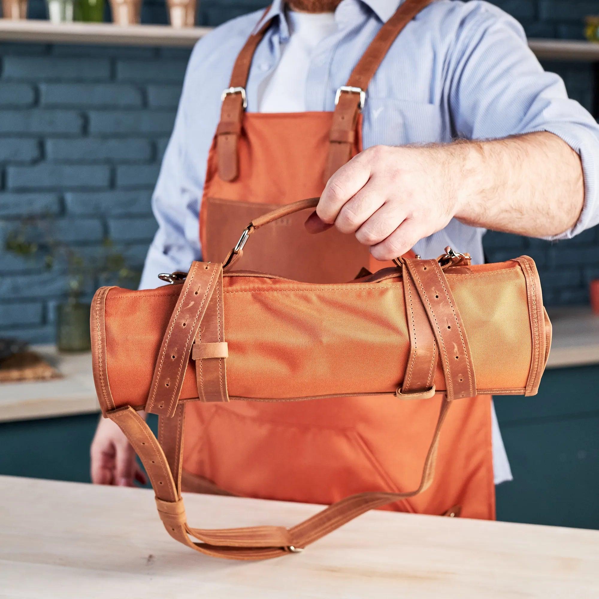 Canvas Chef Knife Roll