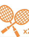 Need a Case for 2 Rackets? (Single racket case by default) — Premium Personalized Handmade Leather Add-ons | Pikore