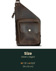 Chest Bag Size Banner