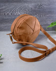 Circle Leather Purse