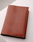 Cognac Bible Cover Leather