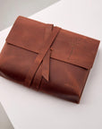 Cognac Leather Bible Cover