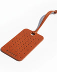 Cognac Luggage Tags