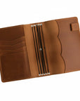 Leather Journal Cover Refillable With Elastic Band