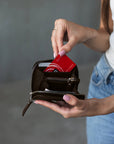 Compact Wallet Leather