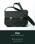 Crossbody Bag Size Banner