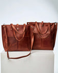 Customized Leather Tote