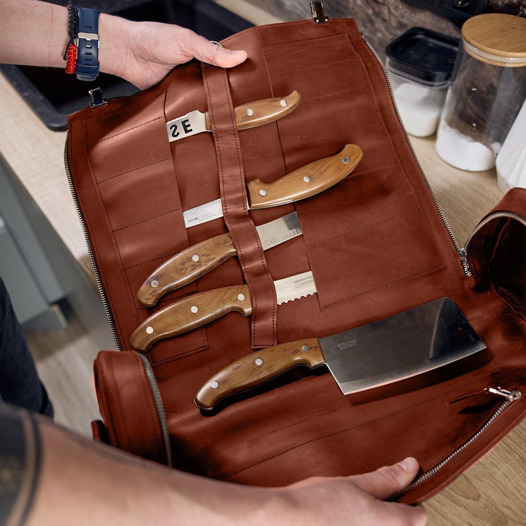 Engraved Knife Bag
