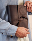 Engraved Leather Bible Cover