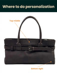 Shoulder Bag Kyren — Premium Personalized Handmade Leather Bag | Pikore