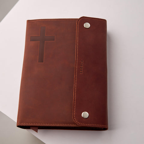 Genuine Leather Bible Cover