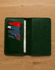 Green Checkbook Holder