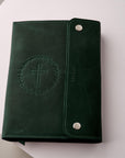 Green Leather Bible Cover