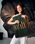 Green Leather Knife Case