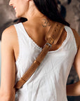 Half Round Crossbody Bag