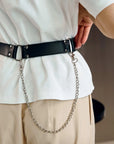 Handmade Belt with Chain