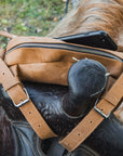 Handmade Leather Saddle Bag