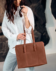 Handmade Leather Shoulder Tote
