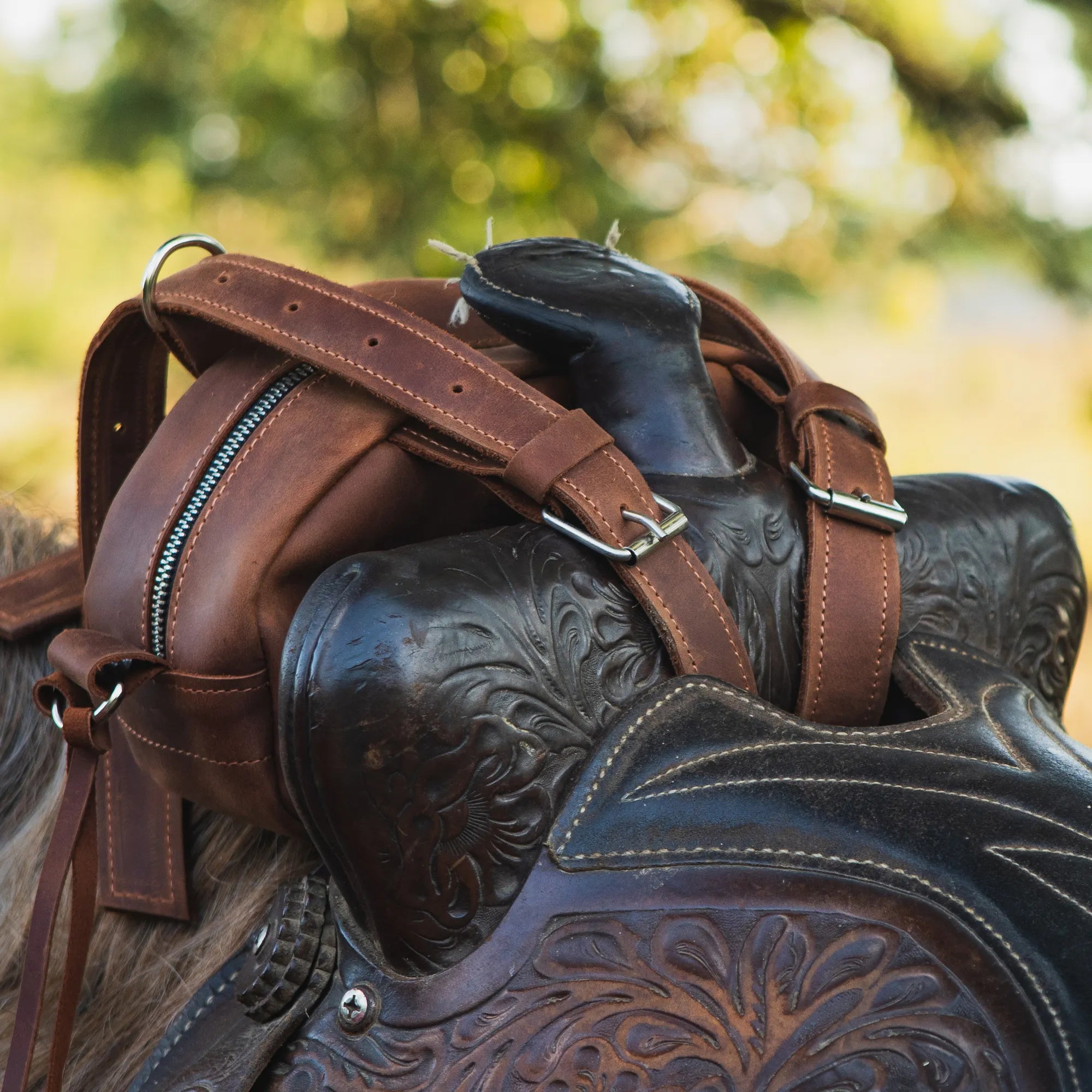 Handmade Saddle Bag