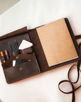 Leather Sketchbook Cover - Pikore