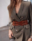 Wide Waist Belt — Premium Personalized Handmade Leather belt | Pikore
