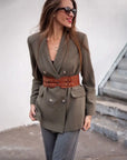 Wide Waist Belt — Premium Personalized Handmade Leather belt | Pikore