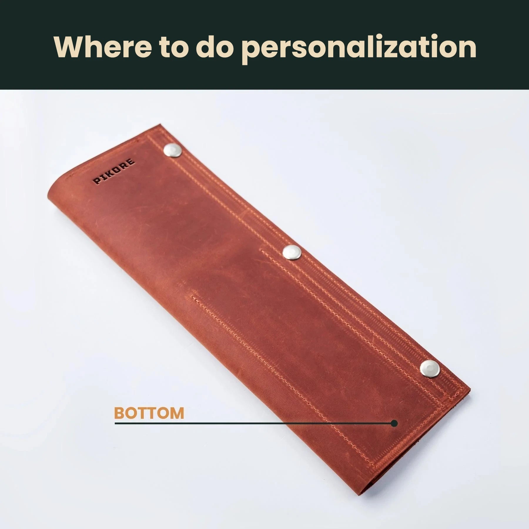 Knife Case Place Personalization