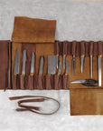 Large Knife Case Cognac