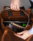 Large Leather Tote