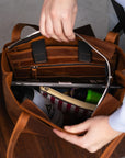 Large Leather Tote