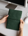 Leather Bound Notebook Refillable