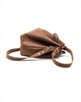 Leather Bucket Tote