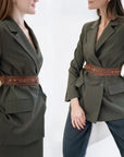 Leather Corset Belt
