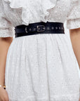 Leather Corset Waist Belt