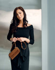 Leather Crossbody Wallet