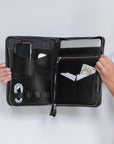 Leather Document Portfolio