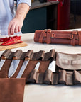 Leather Knife Wrap