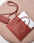 Leather Laptop Briefcase