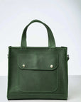 Leather Laptop Handbag