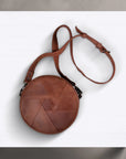 Leather Round Bag
