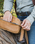 Leather Saddle Bag