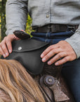 Leather Saddle Purse