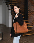 Leather Shoulder Purse