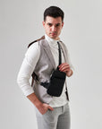 Leather Sling Pack